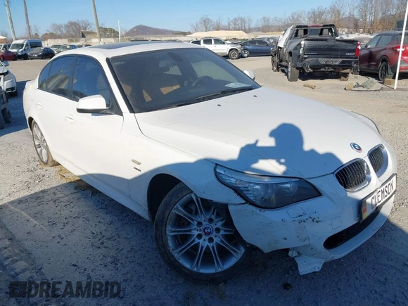 2010 BMW 5 Series 528i xDrive with VIN WBANV1C50AC446084, listed as a IAAI auction lot 41677297 with 112,854 mi miles and . Bid and sale history available at carsss.com. Image 1.