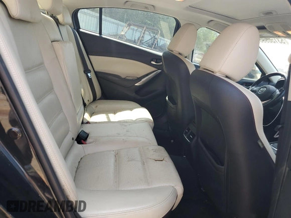 2015 Mazda 6 i Grand Touring with VIN JM1GJ1W69F1168512, listed as a Copart auction lot 53150995 with 130,205 mi miles and Salvage Title. Bid and sale history available at DreamBid. Image 11.