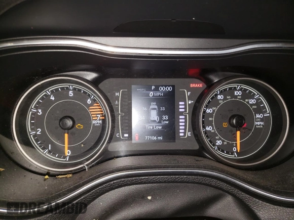 2019 Jeep Cherokee Latitude with VIN 1C4PJMCB5KD375555, listed as a Copart auction lot 47812655 with 77,106 mi miles and Salvage Title. Bid and sale history available at carsss.com. Image 9.