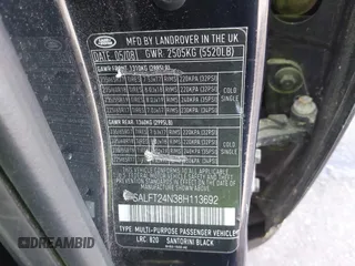 2008 Land Rover LR2 HSE with VIN SALFT24N38H113692, listed as a IAAI auction lot 41928312 with 180,837 mi miles and . Bid and sale history available at DreamBid. Image 9.