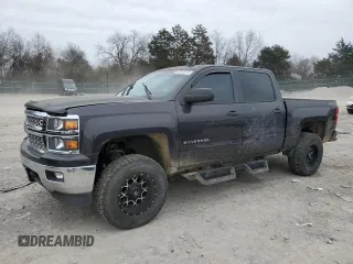 2014 Chevrolet Silverado 1500 LT with VIN 3GCUKREC1EG470723, listed as a Copart auction lot 89378735 with 113,320 mi miles and Clean Title. Bid and sale history available at DreamBid. Image 1.