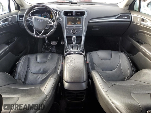 2014 Ford Fusion Titanium with VIN 3FA6P0K94ER277040, listed as a Copart auction lot 88780385 with 131,545 mi miles and Salvage Title. Bid and sale history available at DreamBid. Image 8.