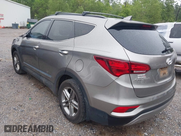2017 Hyundai Santa Fe 2.4L z VIN 5XYZU3LB8HG421397, wystawiony jako IAAI lot #41961915 z przebiegiem 102 594 mil mil oraz . Historia ofert i sprzedaży dostępna na DreamBid. Obrazek 3.