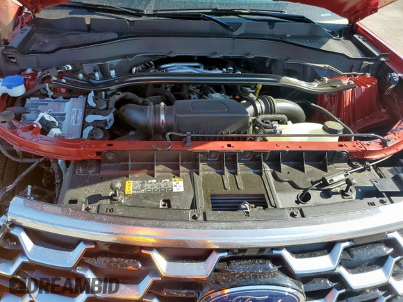 2025 Ford Explorer Platinum with VIN 1FMWK8HC2SGB58993, listed as a Copart auction lot 58005875 with 4,917 mi miles and Salvage title. Bid and sale history available at DreamBid. Image 12.