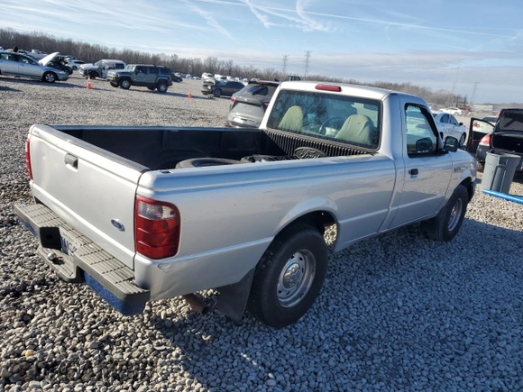 2002 Ford Ranger XL with VIN 1FTYR10U22PB67455, listed as a Copart auction lot 87448414 with 289,428 mi miles and Salvage Title. Bid and sale history available at carsss.com. Image 3.