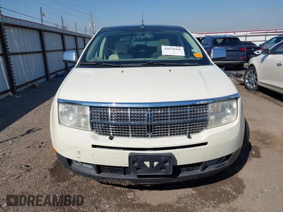 2007 Lincoln MKX with VIN 2LMDU68C77BJ11662, listed as a IAAI auction lot 41878466 with 142,723 mi miles. Bid and sale history available at carsss.com. Image 12.