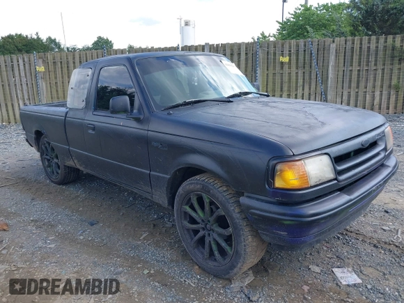 1994 Ford Ranger Splash z VIN 1FTCR14U9RTA81159, wystawiony jako IAAI lot #42659217 z przebiegiem 300 000 mil mil oraz . Historia ofert i sprzedaży dostępna na DreamBid. Obrazek 1.