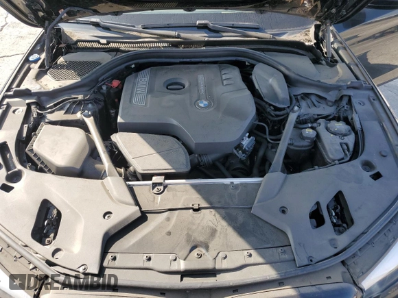 2018 BMW 5 Series 530i with VIN WBAJA5C52JWA36440, listed as a Copart auction lot 63325515 with 8,786 mi miles and Salvage title. Bid and sale history available at DreamBid. Image 11.