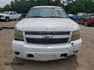 2007 Chevrolet Tahoe LTZ with VIN 1GNFC13077R339175, listed as a Copart auction lot 58924925 with Not provided miles and Salvage title. Bid and sale history available at DreamBid. Image 5.