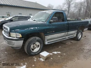 1999 Dodge Ram 1500 with VIN 3B7HF16ZXXM581401, listed as a Copart auction lot 86046244 with 0 mi miles and Salvage Title. Bid and sale history available at carsss.com. Image 1.