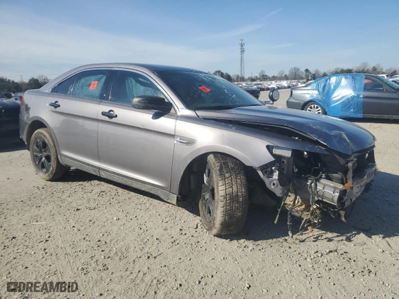 2013 Ford Sedan Police Interceptor with VIN 1FAHP2M84DG212736, listed as a Copart auction lot 46693665 with 0 mi miles and Salvage Title. Bid and sale history available at carsss.com. Image 4.