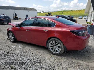 2014 Buick Regal Premium I with VIN 2G4GN5EX8E9321621, listed as a Copart auction lot 63811795 with 106,439 mi miles and Salvage title. Bid and sale history available at DreamBid. Image 2.