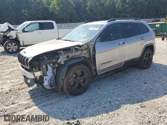 2018 Jeep Cherokee Latitude Tech Connect z VIN 1C4PJLCB5JD544112, wystawiony jako Copart lot #61896675 z przebiegiem 88 759 mil mil oraz Szkoda całkowita • Salvage title. Historia ofert i sprzedaży dostępna na DreamBid. Obrazek 1.