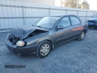 2003 Kia Spectra with VIN KNAFB121235248271, listed as a Copart auction lot 82426614 with 151,347 mi miles and Salvage Title. Bid and sale history available at DreamBid. Image 1.
