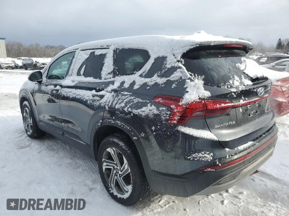 2021 Hyundai Santa Fe SE with VIN 5NMS1DAJ4MH347227, listed as a Copart auction lot 43447315 with 72,702 mi miles and Salvage Title. Bid and sale history available at carsss.com. Image 2.