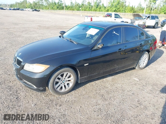 2007 BMW 3 Series 328xi with VIN WBAVC93597KX59671, listed as a IAAI auction lot 42542443 with 66,991 mi miles and . Bid and sale history available at DreamBid. Image 2.