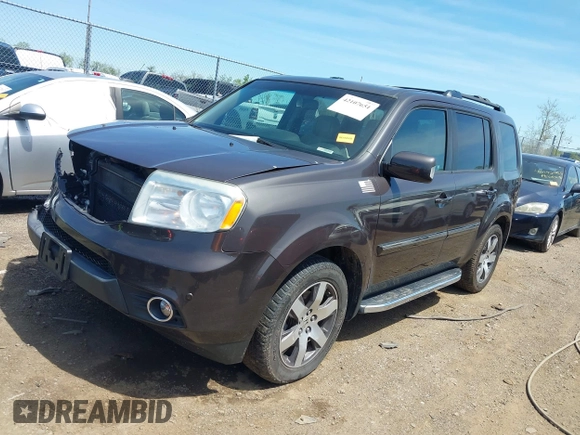 2012 Honda Pilot Touring with VIN 5FNYF4H9XCB083406, listed as a IAAI auction lot 42107651 with 217,678 mi miles. Bid and sale history available at carsss.com. Image 18.