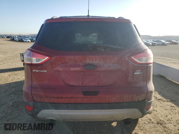 2013 Ford Escape SE with VIN 1FMCU9G93DUD60335, listed as a Copart auction lot 54493435 with 0 mi miles and Salvage Title. Bid and sale history available at carsss.com. Image 6.