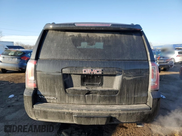 2019 GMC Yukon SLT with VIN 1GKS2BKC5KR308872, listed as a Copart auction lot 89080065 with 82,735 mi miles and Clean Title. Bid and sale history available at carsss.com. Image 6.