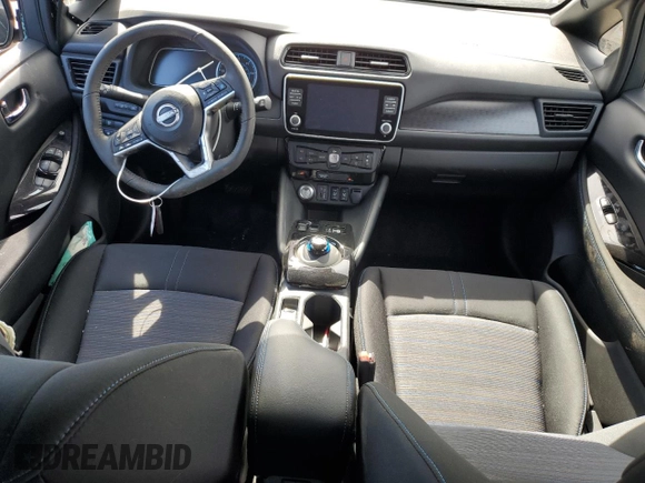 2025 Nissan LEAF SV Plus with VIN 1N4CZ1CV7SC565286, listed as a Copart auction lot 42602975 with 207 mi miles and Salvage Title. Bid and sale history available at carsss.com. Image 8.