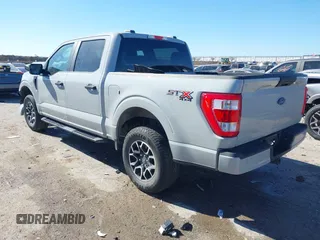 2023 Ford F-150 XL with VIN 1FTFW1E57PKE62881, listed as a IAAI auction lot 41481403 with 20,603 mi miles. Bid and sale history available at carsss.com. Image 3.