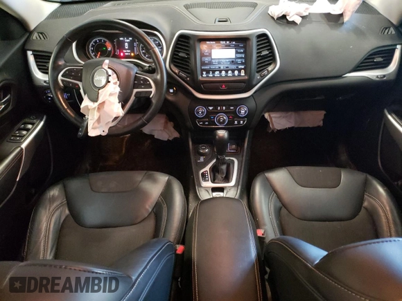 2018 Jeep Cherokee Latitude Plus with VIN 1C4PJMLX7JD558255, listed as a Copart auction lot 64644675 with 73,681 mi miles and Salvage title. Bid and sale history available at DreamBid. Image 8.