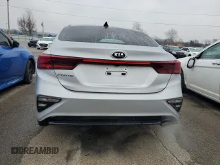 2021 Kia Forte LXS with VIN 3KPF24AD9ME290720, listed as a Copart auction lot 44442265 with 56,756 mi miles and Salvage title. Bid and sale history available at DreamBid. Image 6.