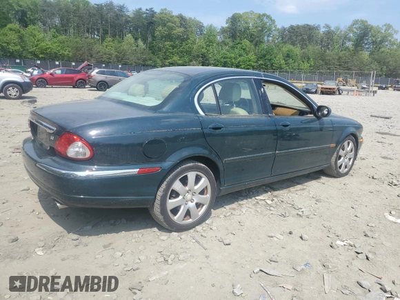 2004 Jaguar X-Type with VIN SAJEA51C64WE17722, listed as a Copart auction lot 55416405 with 89,047 mi miles and Salvage Title. Bid and sale history available at DreamBid. Image 3.
