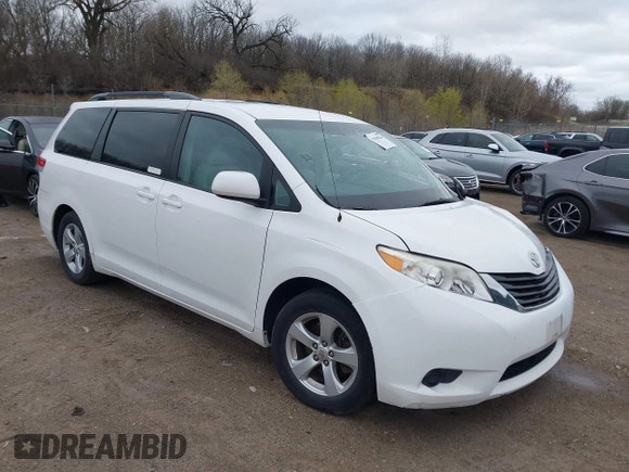 2012 Toyota Sienna LE AAS с VIN 5TDKK3DC7CS224490, выставлен на аукционе IAAI как лот 42030426 с пробегом 222 068 миль миль и . История ставок и продаж доступна на DreamBid. Изображение 1.
