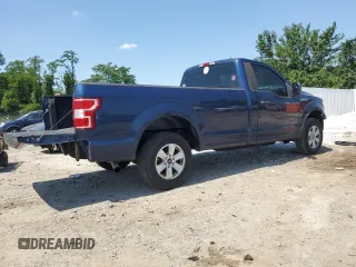 2018 Ford F-150 XL with VIN 1FTMF1CB1JKF33743, listed as a Copart auction lot 62007515 with 41,032 mi miles and Salvage title. Bid and sale history available at DreamBid. Image 3.