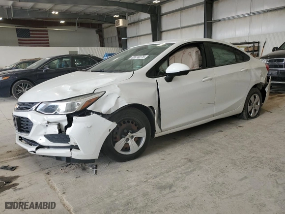 2016 Chevrolet Cruze LS with VIN 1G1BC5SM8G7322554, listed as a Copart auction lot 52418275 with 137,339 mi miles and Salvage Title. Bid and sale history available at carsss.com. Image 1.