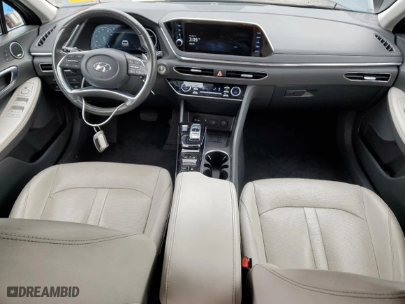 2023 Hyundai Sonata Limited with VIN KMHL34J26PA276095, listed as a Copart auction lot 48945505 with 47,695 mi miles and Clean Title. Bid and sale history available at carsss.com. Image 8.
