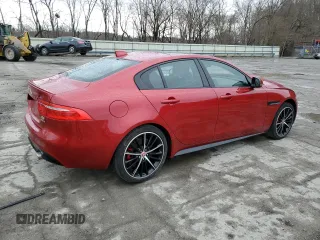 2018 Jaguar XE with VIN SAJAM4FV1JCP17642, listed as a Copart auction lot 45927863 with 25,324 mi miles and . Bid and sale history available at DreamBid. Image 3.