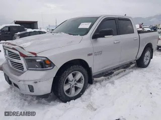2015 Ram 1500 Big Horn with VIN 1C6RR7LTXFS757343, listed as a IAAI auction lot 41270522 with 164,858 mi miles. Bid and sale history available at carsss.com. Image 2.
