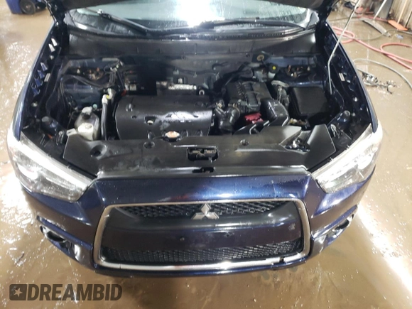 2011 Mitsubishi Outlander Sport SE with VIN JA4AP4AU9BZ023634, listed as a Copart auction lot 48129705 with 150,829 mi miles and Salvage Title. Bid and sale history available at carsss.com. Image 11.