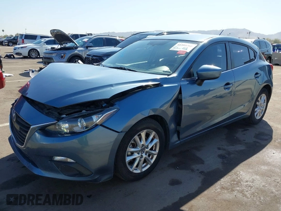 2016 Mazda 3 i Sport with VIN JM1BM1K71G1311728, listed as a IAAI auction lot 41595760 with 125,775 mi miles and . Bid and sale history available at DreamBid. Image 2.
