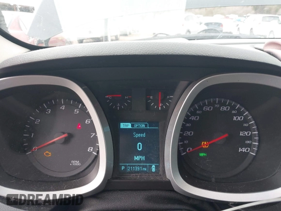 2013 Chevrolet Equinox LS z VIN 2GNALBEK8D1220473, wystawiony jako IAAI lot #41734800 z przebiegiem 211 391 mil mil oraz . Historia ofert i sprzedaży dostępna na DreamBid. Obrazek 7.