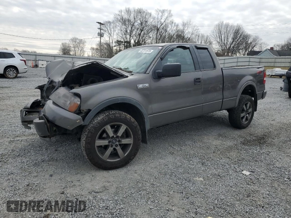 2004 Ford F-150 XLT with VIN 1FTPX14534NA94728, listed as a Copart auction lot 43751975 with 0 mi miles and Salvage Title. Bid and sale history available at carsss.com. Image 1.