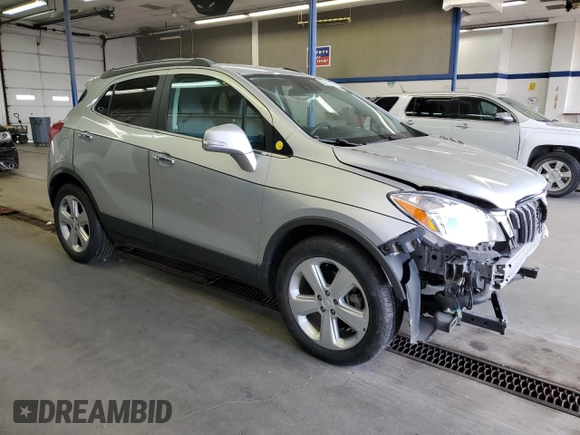 2016 Buick Encore Premium with VIN KL4CJDSB5GB593525, listed as a Copart auction lot 53151555 with 70,255 mi miles and Clean Title. Bid and sale history available at carsss.com. Image 4.
