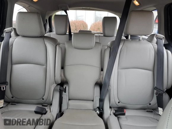 2021 Honda Odyssey EX-L with VIN 5FNRL6H76MB006265, listed as a Copart auction lot 50958395 with 60,662 mi miles and Salvage Title. Bid and sale history available at DreamBid. Image 10.