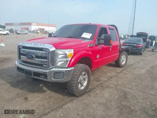 2015 Ford Super Duty F-250 SRW Lariat with VIN 1FT7W2BT7FEB63210, listed as a IAAI auction lot 39905045 with 213,169 mi miles. Bid and sale history available at carsss.com. Image 2.