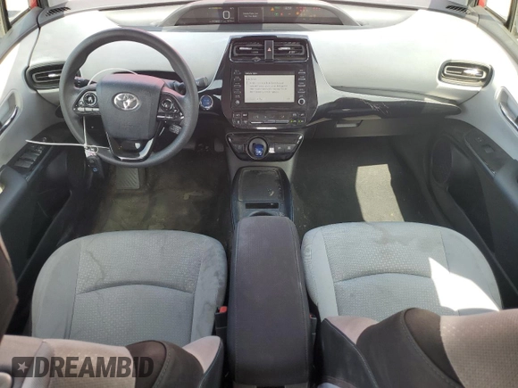 2020 Toyota Prius L Eco with VIN JTDKARFU2L3109549, listed as a Copart auction lot 52815255 with 100,683 mi miles and Salvage Title. Bid and sale history available at DreamBid. Image 8.