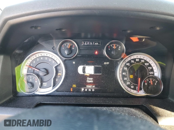 2019 Ram 1500 Classic Lone Star with VIN 1C6RR7LT9KS691099, listed as a Copart auction lot 41899445 with 153,657 mi miles and Salvage Title. Bid and sale history available at carsss.com. Image 9.