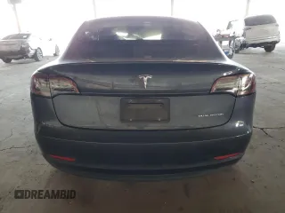 2022 Tesla Model 3 Long Range with VIN 5YJ3E1EB1NF316644, listed as a Copart auction lot 52256045 with 52,807 mi miles and Clean Title. Bid and sale history available at DreamBid. Image 6.
