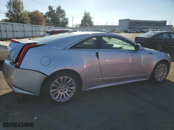 2011 Cadillac CTS Coupe Premium with VIN 1G6DS1EDXB0170093, listed as a Copart auction lot 80278054 with 109,036 mi miles and Salvage Title. Bid and sale history available at carsss.com. Image 3.