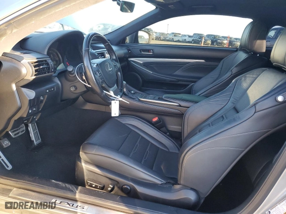2016 Lexus RC 200t with VIN JTHHA5BCXG5003424, listed as a Copart auction lot 41514645 with 108,366 mi miles and Salvage Title. Bid and sale history available at carsss.com. Image 7.