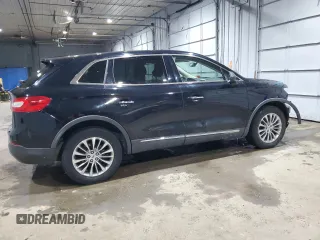 2016 Lincoln MKX Select with VIN 2LMTJ8KR2GBL55622, listed as a Copart auction lot 43818175 with 55,938 mi miles and Salvage Title. Bid and sale history available at DreamBid. Image 3.
