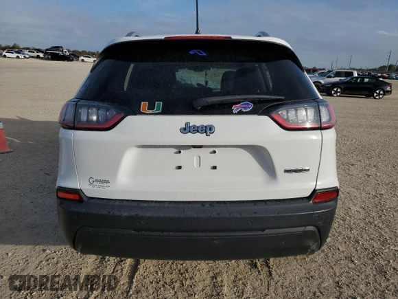 2020 Jeep Cherokee Latitude Plus with VIN 1C4PJLLB6LD503362, listed as a Copart auction lot 48862355 with 0 mi miles and Salvage Title. Bid and sale history available at carsss.com. Image 6.