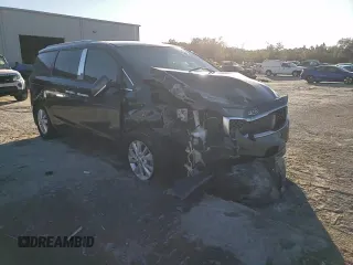 2018 Kia Sedona LX with VIN KNDMB5C17J6405820, listed as a Copart auction lot 88976525 with 110,658 mi miles and Non Repairable. Bid and sale history available at carsss.com. Image 14.