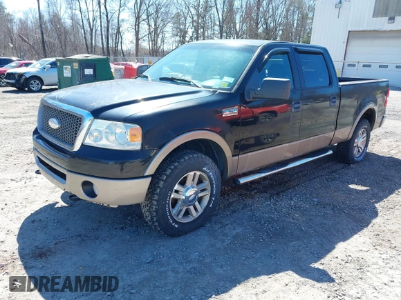 2006 Ford F-150 XLT with VIN 1FTPW14586KC90896, listed as a IAAI auction lot 41910761 with 115,657 mi miles. Bid and sale history available at carsss.com. Image 2.